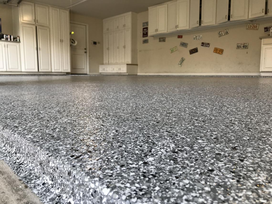 Garage floor renovation